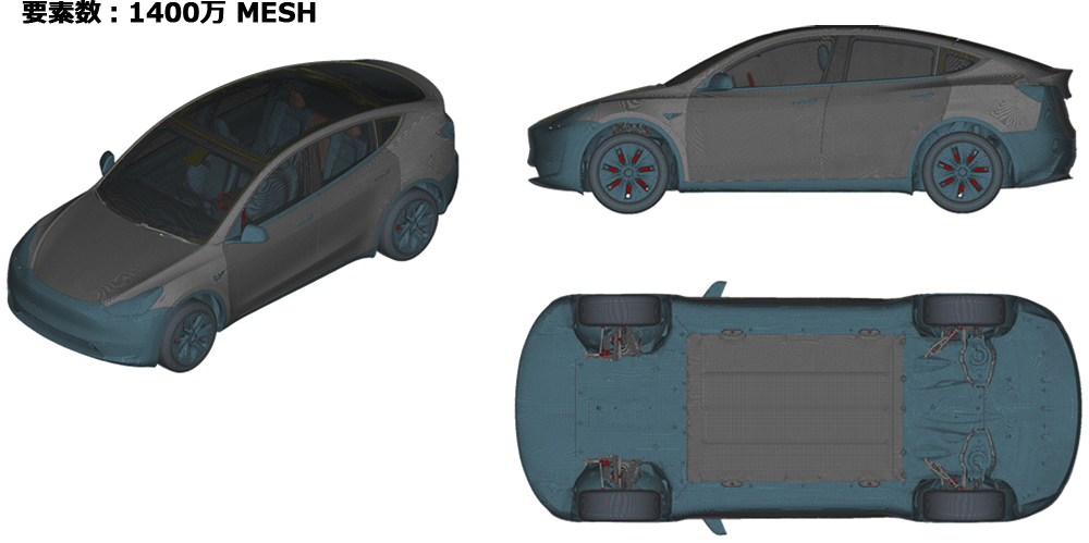 Tesla Models Texas CAD/FEM