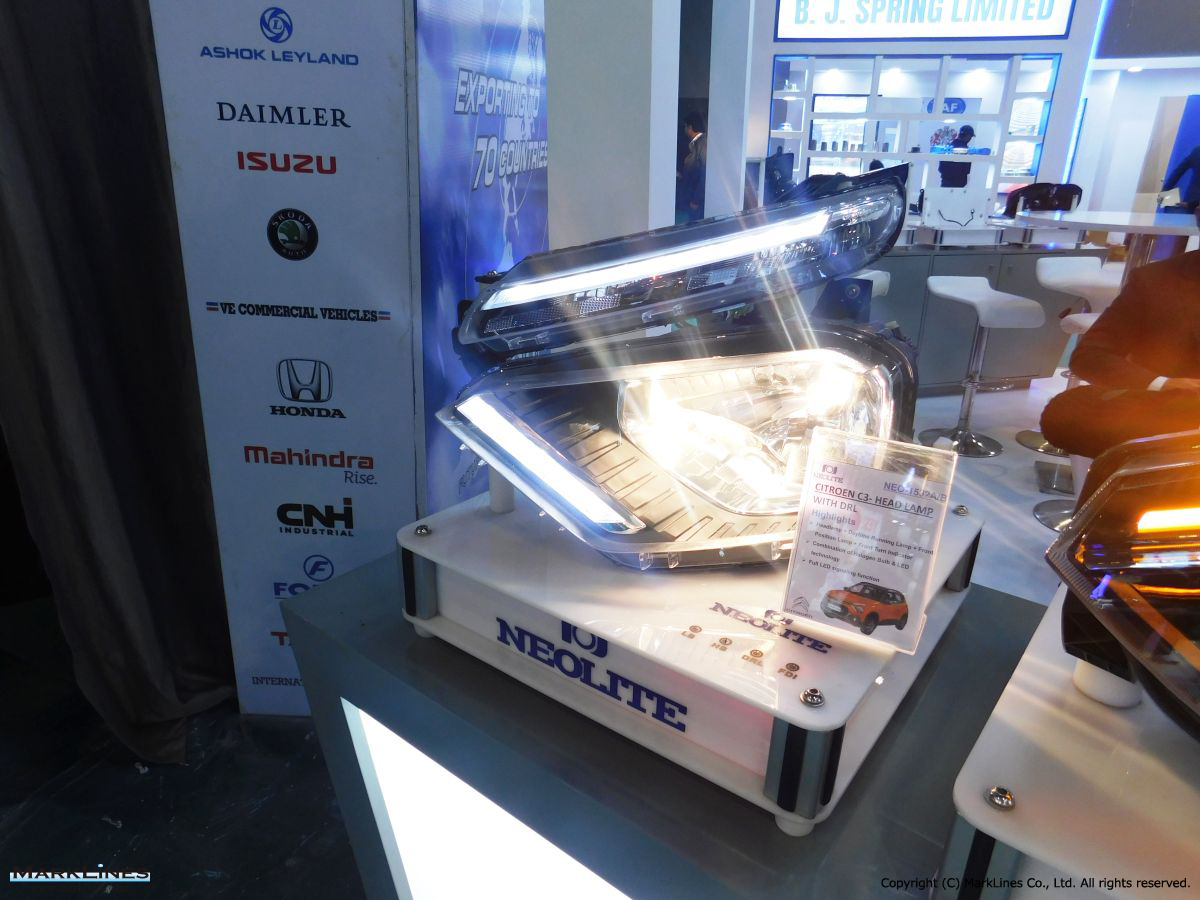 Parts manufacturer base detail Neolite ZKW Lightings Pvt. Ltd. India MarkLines Automotive Industry Portal