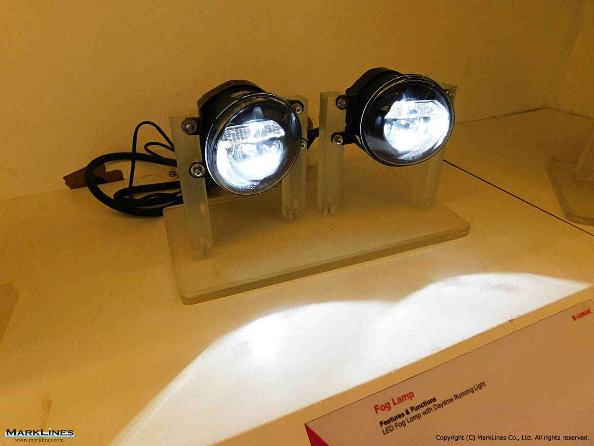 lumax fog lamp for brezza