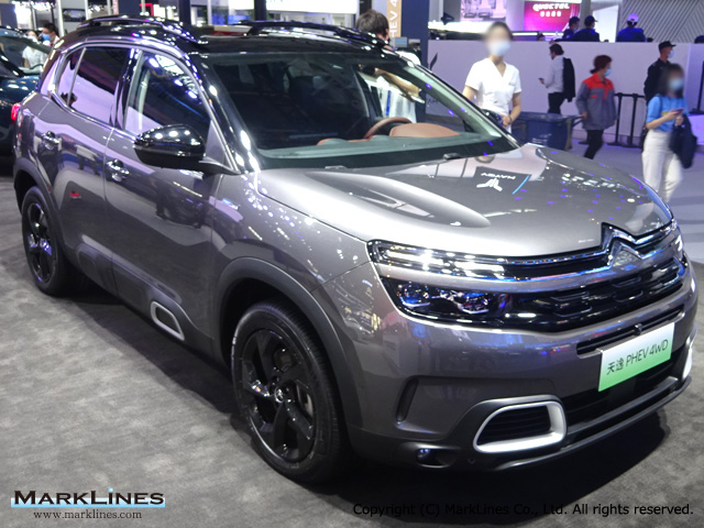 雪铁龙(Citroen) 天逸C5 Aircross Hybrid - MarkLines全球汽车产业平台