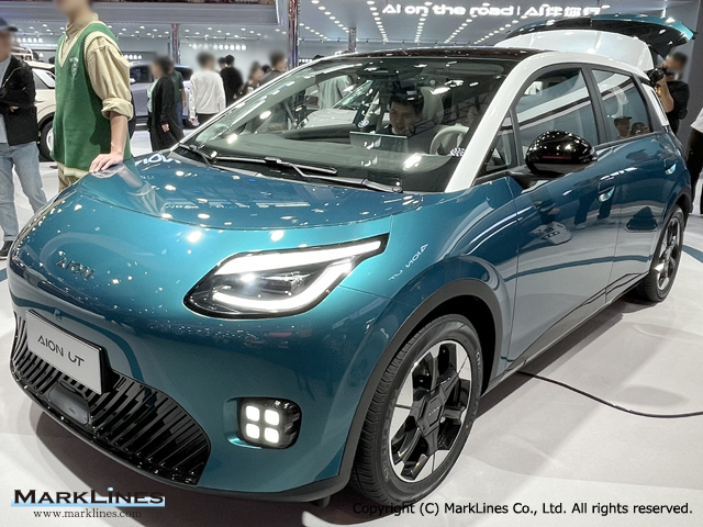 埃安 (Aion) UT - 自動車産業ポータル マークラインズ 埃安 (Aion) UT - 自動車産業ポータル マークラインズ