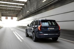 The Volvo ES90 electric sedan