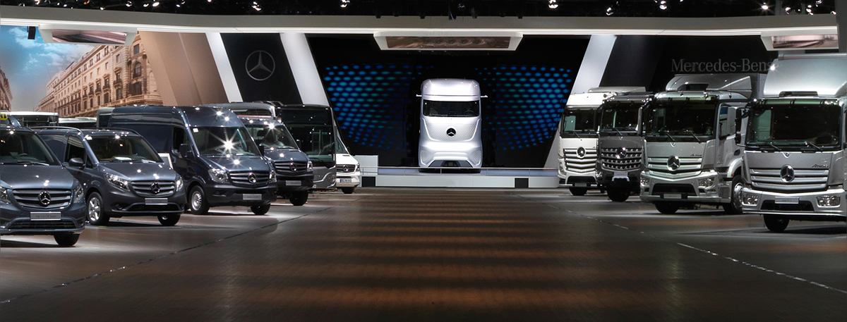 ダイムラー 5ブランドの商用車を出展 自動車産業ポータル マークラインズ