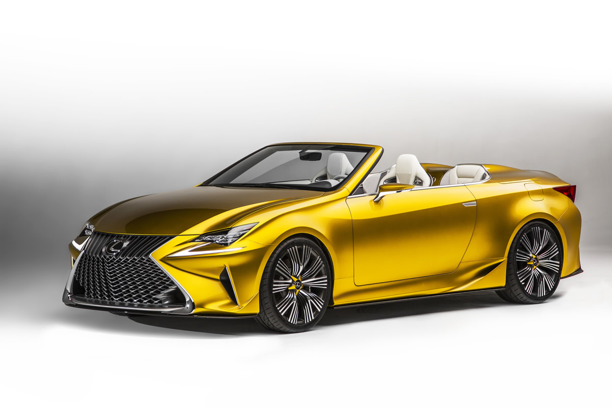 トヨタ レクサスのオープンカー Lf C2 コンセプトを発表 自動車産業ポータル マークラインズ