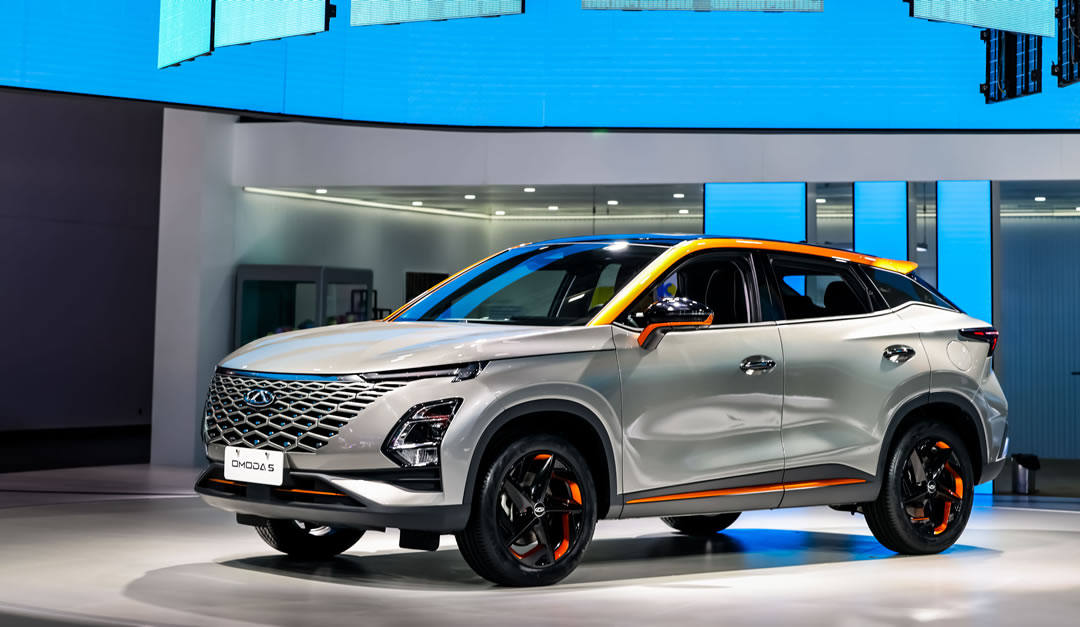 Chery unveils all-new OMODA 5 SUV at Auto Guangzhou 2021 - MarkLines  Automotive Industry Portal