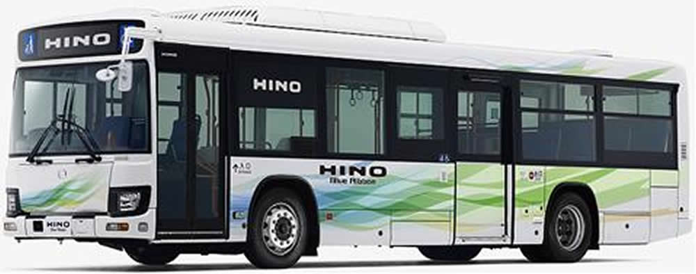 日野 大型路線バスをモデルチェンジ 自動車産業ポータル マークラインズ