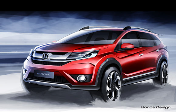 ホンダ 小型suv Br V を初公開へ 自動車産業ポータル マークラインズ