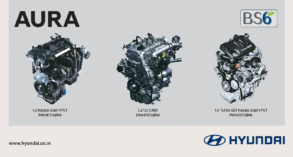 現代自 インドの新型セダン Aura にbs6排ガス規制適合エンジン搭載へ 自動車産業ポータル マークラインズ