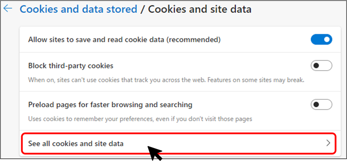 delete MarkLines Cookie data2