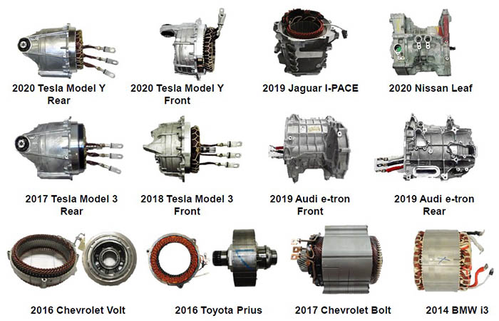 主要電動車用駆動モーターの12機種比較データ 自動車産業ポータル マークラインズ