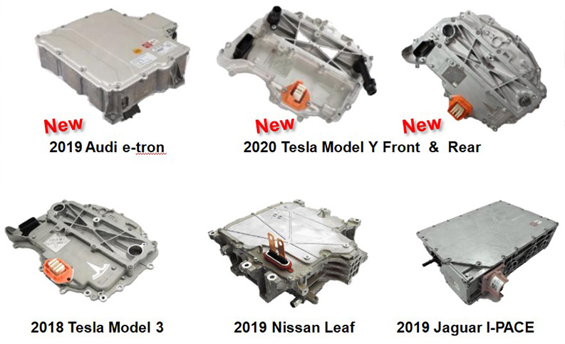 Weggegooid Reusachtig onwettig Teardown Analysis of Inverters for Major Electric Vehicles - MarkLines  Automotive Industry Portal